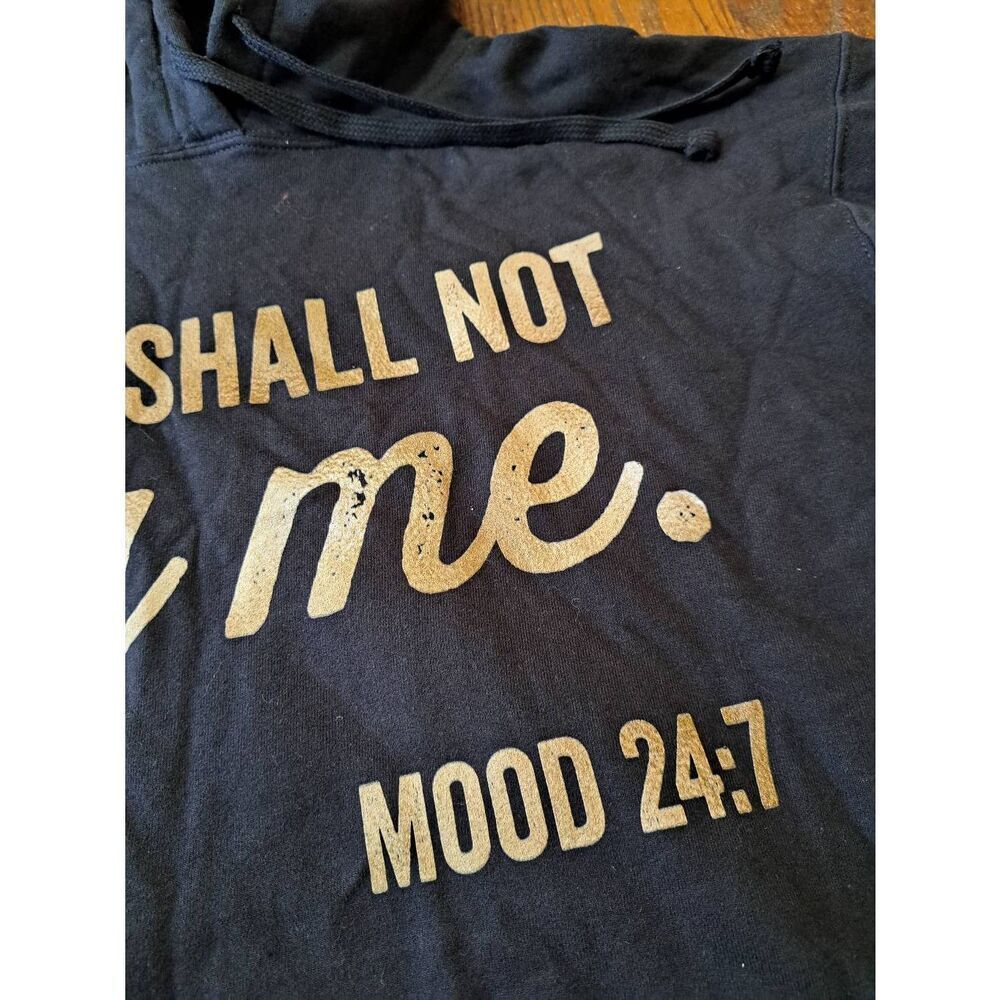 Unisex XL Thou Shall Not Try Me Pullover Long Sleeve Hoodie Sweatshirt - Picture 5 of 6